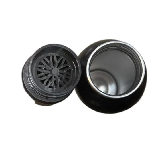 Tesla Matte Black Insulated Bottle - Picture 2 of 3